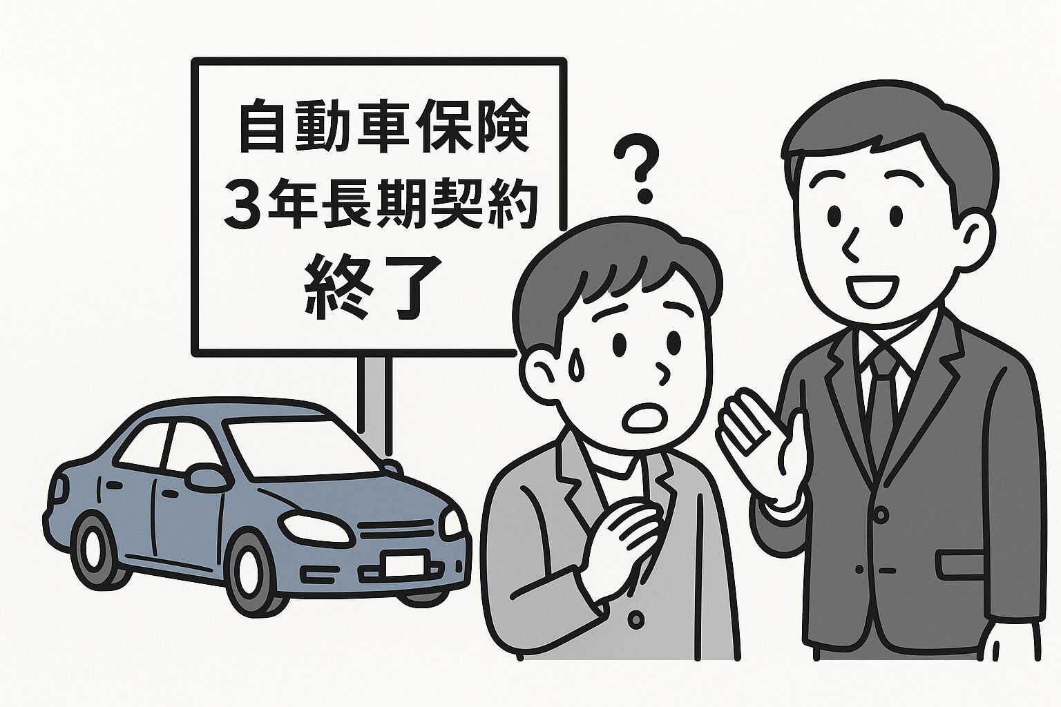 自動車保険３年の長期契約が取り扱い中止！背景にある3つの要因.