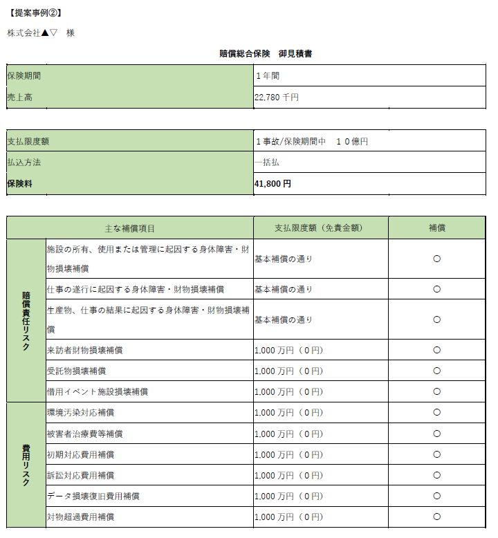 提案事例②
