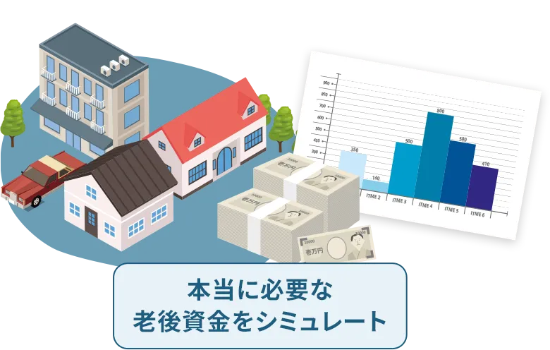 本当に必要な老後資金をシミュレート