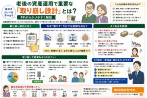 老後の資産運用で重要な「取り崩し設計」とは？FP